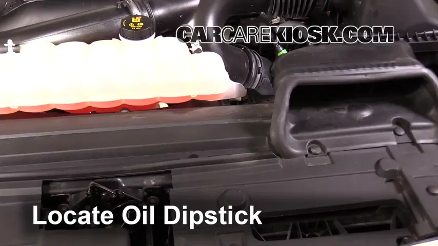 2015 Ford F-150 XLT 3.5L V6 Turbo Crew Cab Pickup Oil Check Oil Level